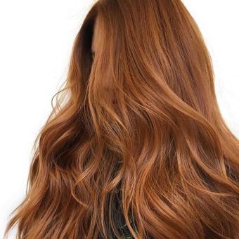 Tự Nhuộm Tóc Màu Nâu Vàng Tây Medium Golden Blonde Hair Dye