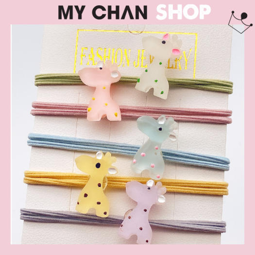 Dây Cột Tóc, Buộc Tóc Hình Trái Cây, Hoa Quả, Con Vật Xinh Xắn - 265 - MyChan Shop