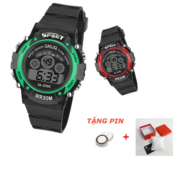 (Tặng Pin Kèm Hộp) Đồng Hồ Thể Thao Trẻ Em Sport - Đồng hồ trẻ em, Đồng hồ cho bé