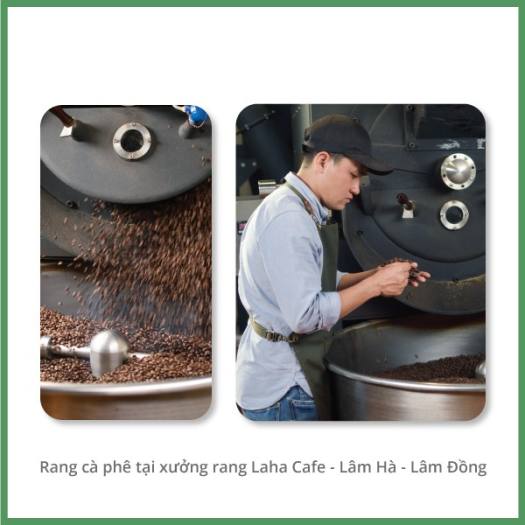 Cà phê phin Robusta Phúc Thọ gói 250gr, gu đắng đậm, rất mạnh, cà phê rang xay nguyên chất từ Laha Cafe