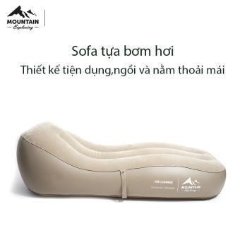 Ghế hơi cao cấp tích hợp bơm, ghế hơi thư giãn, ghế tựa lưng, ghế nệm hơi bọc nhung êm ái, hút/xả hơi tiện dụng