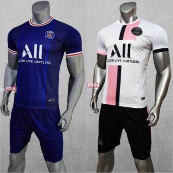 Bộ Quần Áo Bóng Đá PSG 21/22 Mới - Thun Cao Cấp (Hình Thật)