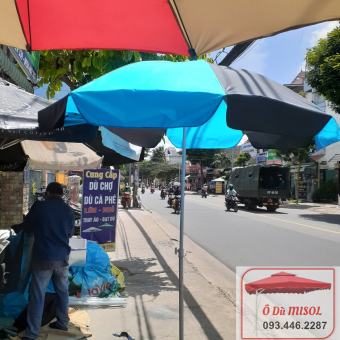 Dù che nắng ngoài trời dù che nắng lớn cao 2m5 rộng2m2 (Không bao gồm đế)