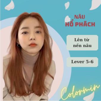 Thuốc Nhuộm Tóc Màu Nâu Hổ Phách Không Cần Tẩy | COLORMIN