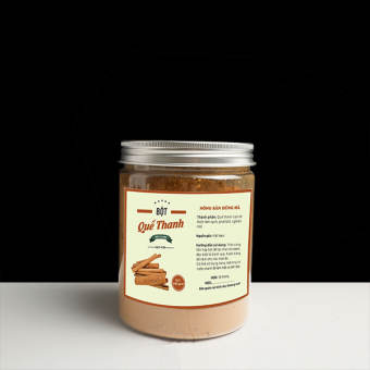 Bột Quế Nguyên Chất dùng để uống hoặc ăn ( đóng hộp)