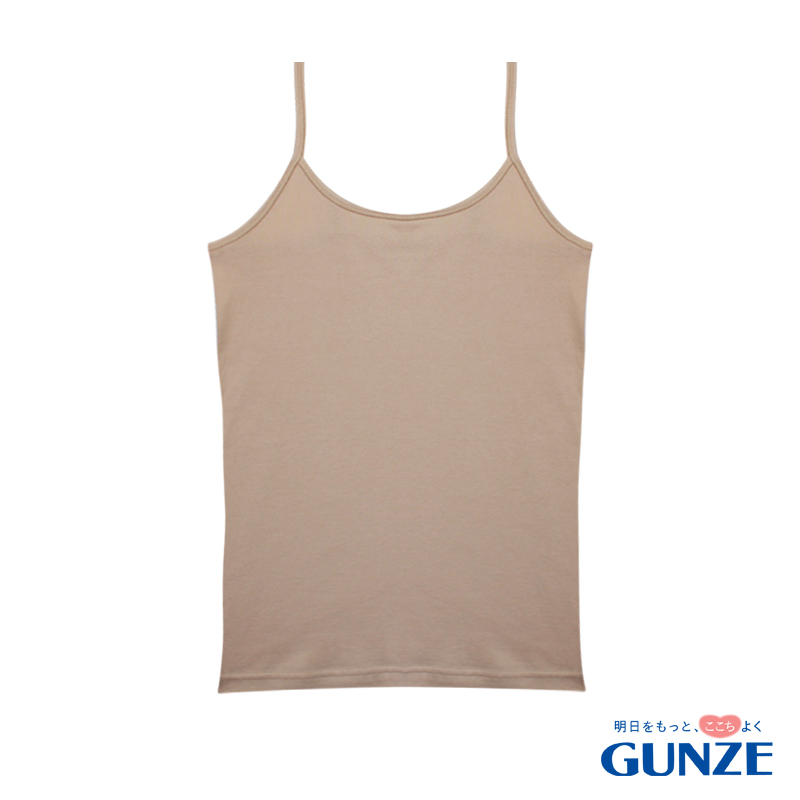 GUNZE เสื้อ สายเดียว หลังตรง รุ่น NH6105 สีเบจ ราคา 129 บาท*ส่งฟรี
