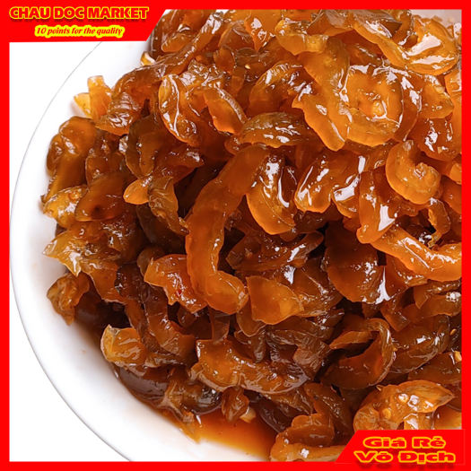 Dưa Mắm Dưa Gang Trộn Tỏi Ớt Châu Đốc Loại Ăn Liền Thơm Ngon Hủ 500gr