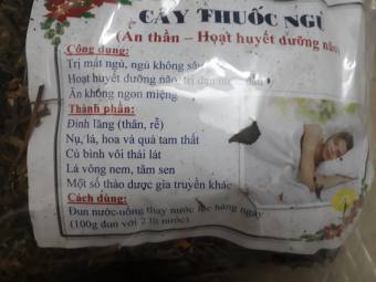 Cây thuoc ngủ (1kgg) mất ngủ, ngủ ngon, sâu giấc - dành cho người mất ngủ, khó ngủ
