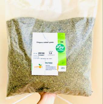 1Kg Lá kinh giới cay khô - Lá thơm OREGANO RUBBED cao cấp làm Pizza, mỳ Ý, bánh mì Thổ Nhĩ Kỳ, ướp thịt steak