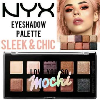 Phấn Mắt NYX Love You So Mochi Eyeshadow Palette 02 Sleek And Chic