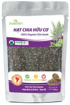 Hạt Chia Hữu Cơ Xuân An Túi  300gr