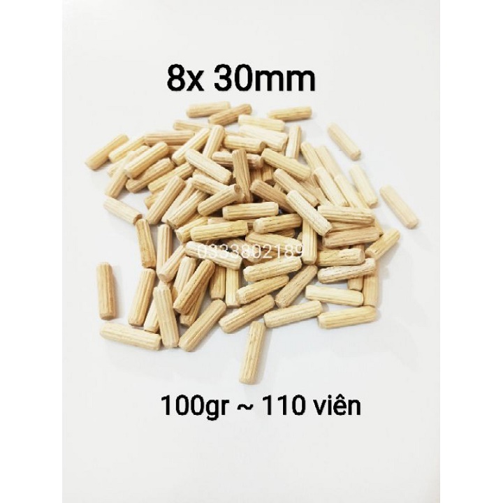 Chốt gỗ 8mm,10mm