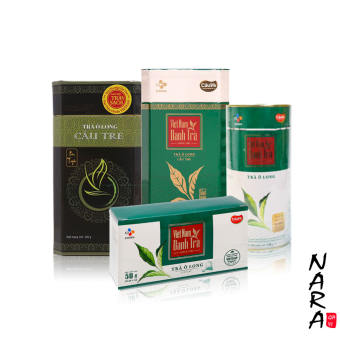 Trà Ô Long Cầu Tre Hộp nhỏ tiện lợi - Danh trà Việt Nam