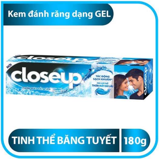 Kem Đánh Răng Closeup 180g Cho Hơi Thở Thơm Mát