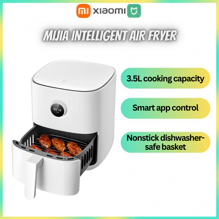 Original Xiaomi Mijia Smart Electric Air Fryer 3.5L OLED Screen