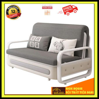 Giường Sofa ĐA NĂNG, THÔNG MINH, Giường Sofa gập gọn thành ghế, kích thước 1m2, 1m5 ( TẶNG KÈM GỐI ) - DECOR NHÀ XINH