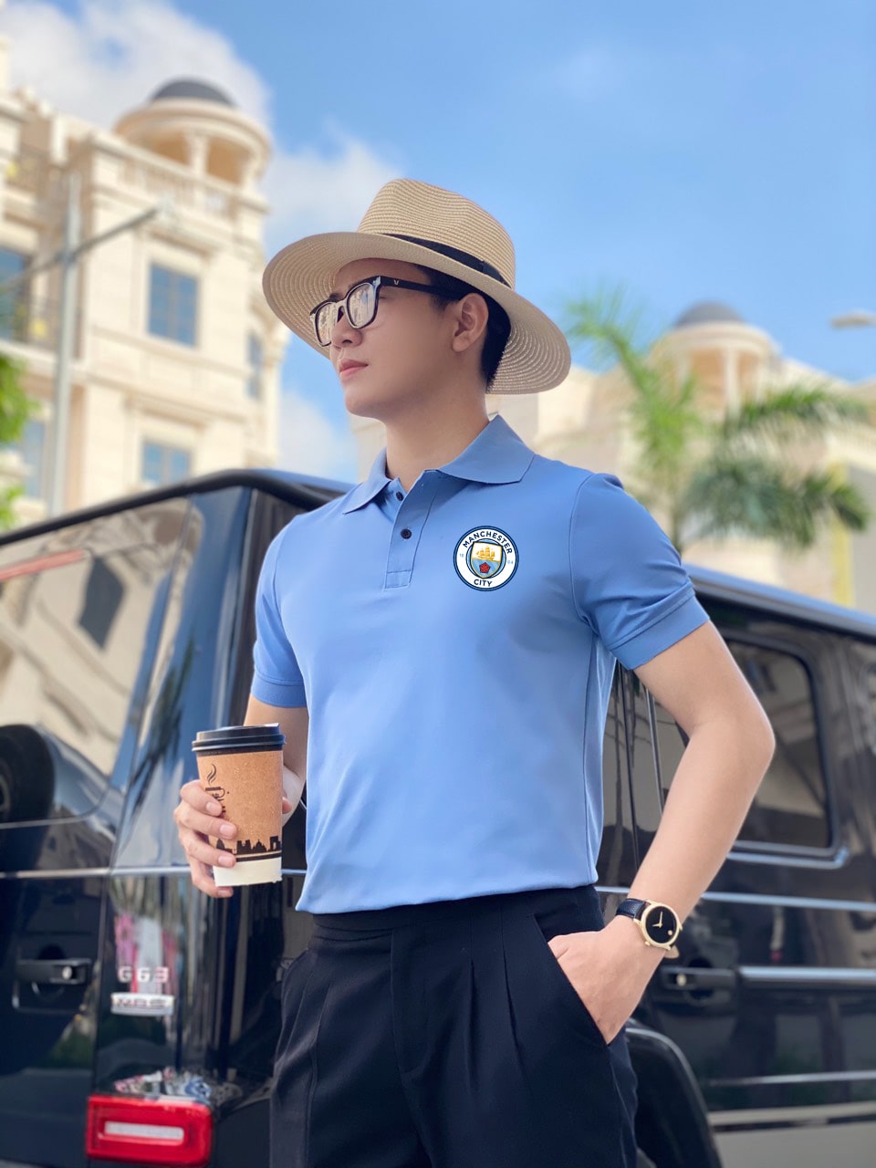 Áo thun POLO nam in logo đội bóng vải cá sấu cotton cao cấp, áo thun nam cổ trụ cao cấp nhiều màu, áo polo, áo thun cổ trụ, áo thun nam, áo polo nam nhiều màu