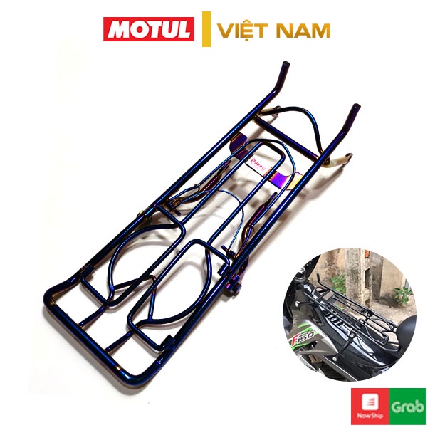 Baga Raider xăng cơ gắn giữa dày 10li chất liệu thép chắc chắn cao cấp bền bỉ