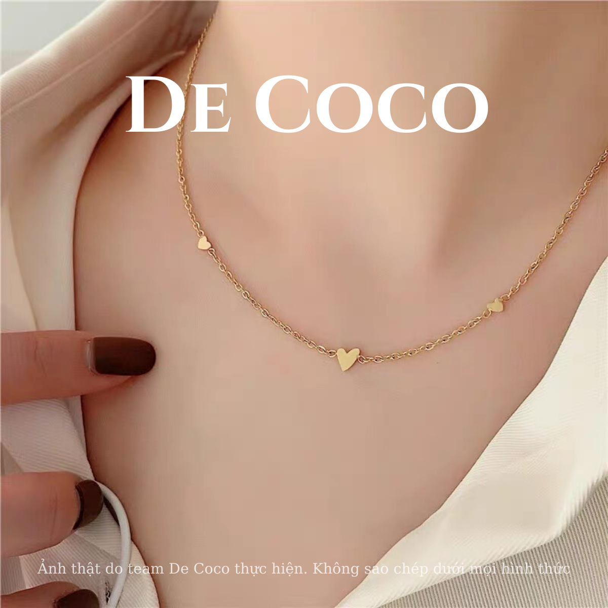 Vòng cổ trái tim nhỏ J'adore