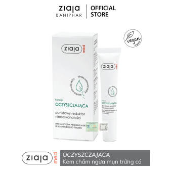 Ziaja Med Kem chấm ngừa mụn trứng cá Ziaja Med Kuracja Oczyszczajaca Punktowy Reduktor Niedoskonalosci 15ml