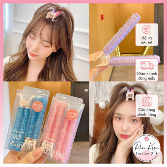 Kẹp phồng chân tóc, kẹp tóc ống lô tạo kiểu phồng hàn quốc, dụng cụ uốn tóc tạo kiểu