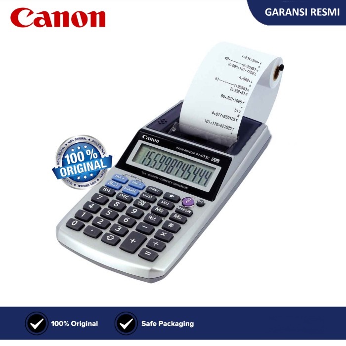 Canon Printing Calculator P1-DTSC - Kalkulator Kasir Printer Struk P1