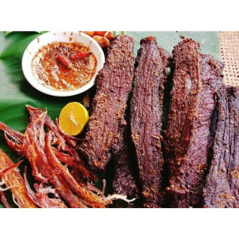 Thịt Lợn Gác Bếp Ẩm Thực Tây Bắc Thơm Ngon Chuẩn Vị đặc sản Hà Giang gói 1KG