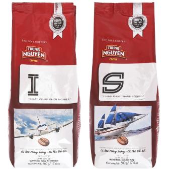 Cafe trung nguyên pha phin bịch 500g - 2 loại chữ S và chữ I