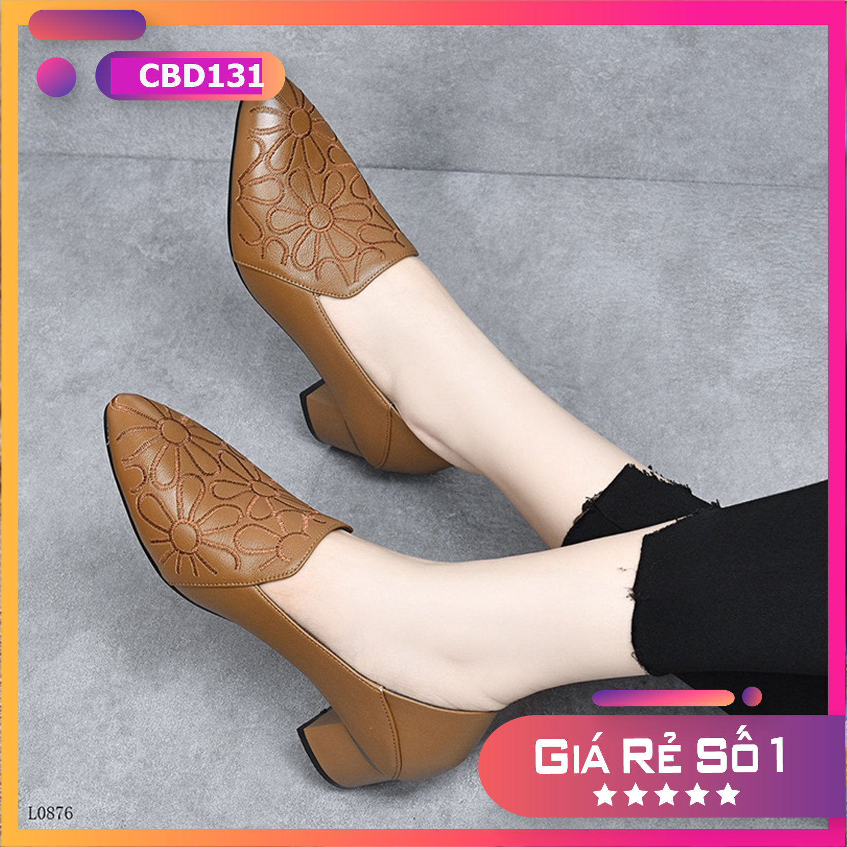 Giày cao gót cao cấp hàn quốc - cbd131