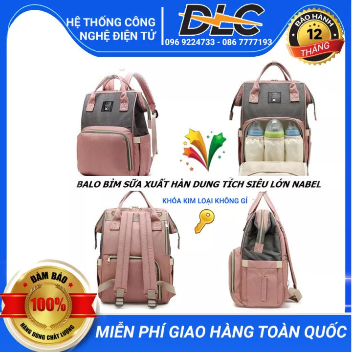 [HCM]Balo Bỉm Sữa Cho Mẹ Và Bé Đa Năng Cao Cấp ( Mẫu Mới 2019 ) Balo Nhiều Ngăn Đựng Đồ Balo Nữ Balo Chống Nước Tuyệt Đối Dáng Thời Trang Đẹp Phù Hợp Với Mọi Lứa Tuổi Giảm Giá Lên Đến 50% Bảo Hành 1 Đổi 1