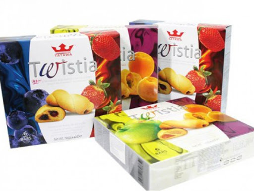 Bánh Quy Nhân Mứt Tatawa Twistia Malaysia Hộp 125G
