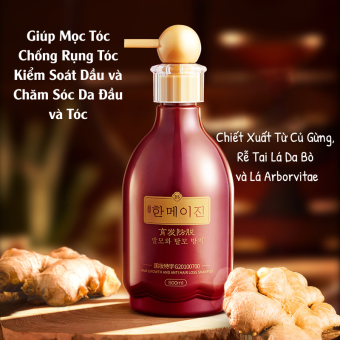 Dầu Gội Chiết Xuất Gừng Cao Cấp Hanmi Kích Thích Mọc Tóc Ngăn Ngừa Tóc Gãy Rụng Giúp Mái Tóc Của Bạn Bồng Bềnh Mềm Mại