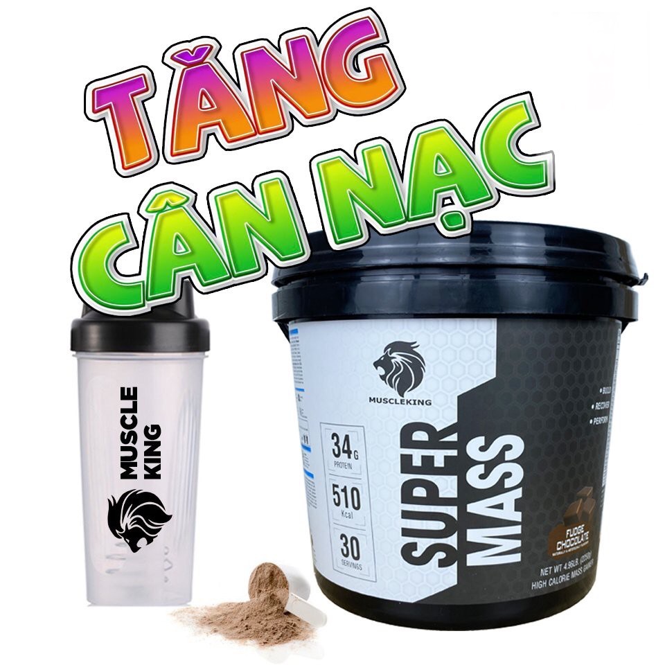 Sữa Tăng Cân Super Mass 2,25 Kg +Quà Tặng