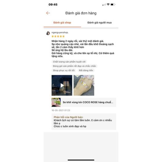 Bột ngâm rửa phụ khoa coco rose Check Mã Vạch - Evashop69 - Làm Hồng Vùng Kín - Hộp 5 Gói