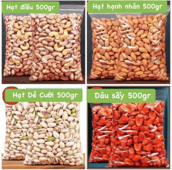 Bánh kẹo và các loại hạt Tết