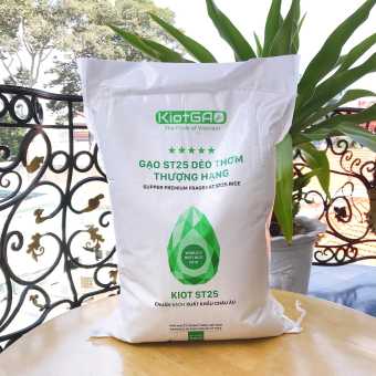 Gạo KIOT ST25 dẻo thơm thượng hạng (ST25 Rice - 5kg)