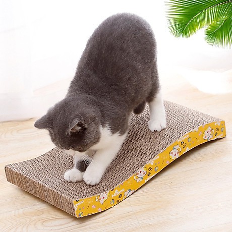 Bàn cào móng lượn sóng cho mèo kích thước 22*40cm