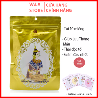 Miếng Dán Thải Độc Chân Gold Princess Royal Thái lan Chính Hãng