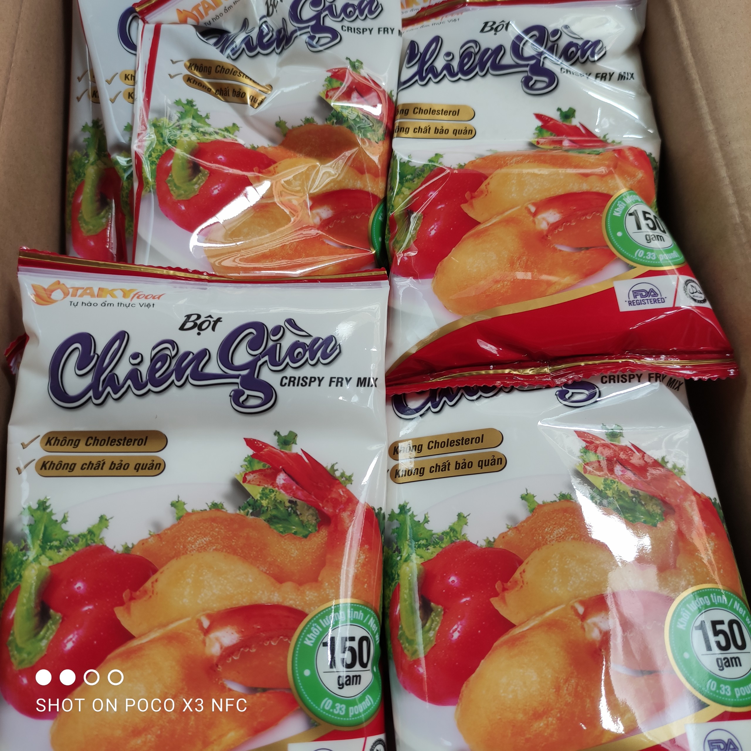 Bột chiên gòn tài ký 150g