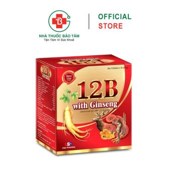 Vitamin tổng hợp 12B With Ginseng bồi bổ cơ thể, tăng sức đề kháng - 100 viên