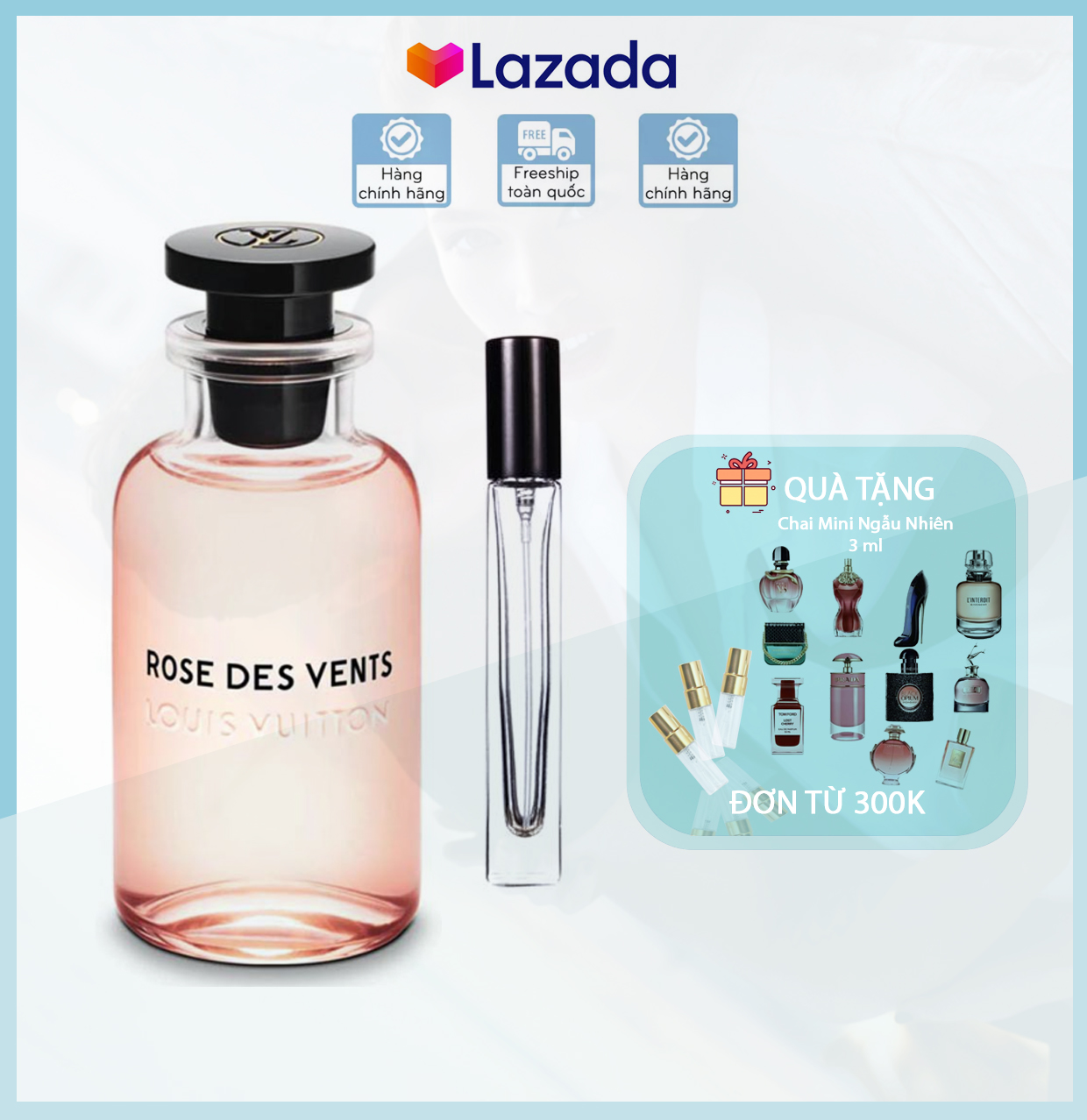 Nước hoa nữ louis vuitton rose des vents edp
