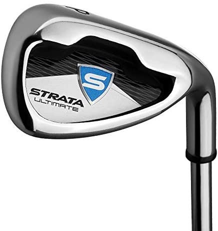 Callaway Men's Strata Complete 16 Piece Golf Club Set Includes: Driver, 3 wood, 4 and 5 Hybrid, 6 - 9 Iron, PW and SW, Putter, Stand Bag, 4 Head covers Right Handed Hander Set · v12