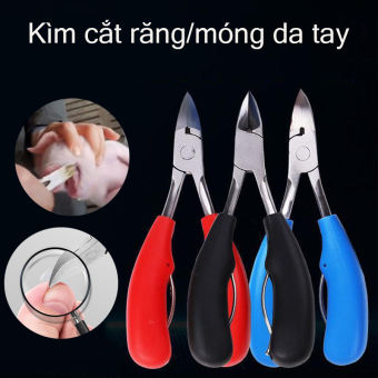 Kìm bấm nanh dùng cho cắt răng heo Kìm cắt móng tay chân bấm răng lợn thép không gỉ