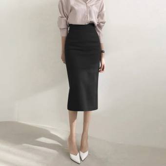 Chân Váy Bút Chì , Chân Váy Xẻ Sau , phong cách công sở Hàn Quốc