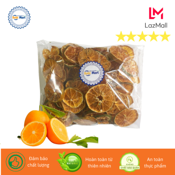 Quýt thái lát sấy lạnh Robi Mart gói 100g - Lát đẹp hàng chính hãng