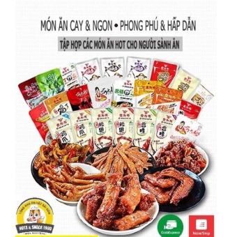 ĐỒ ĂN VẶT NỘI ĐỊA tổng hợp các món cay cay, siêu ngon tự chọn