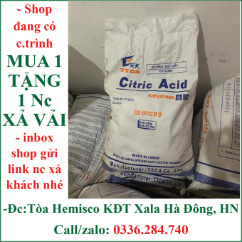 1kg Axit Chanh, Acid Chanh, acid Citric, Axít Citric, bột tạo chua