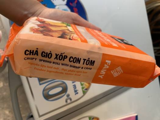 Chả giò FAMY con tôm - 500G