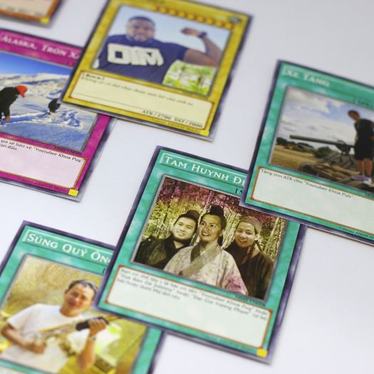 ⊙ Bài Yugioh Chế Meme ❤️FREESHIP❤️ Đại chiến Khoa Pug x Johnny Đặng kèm Box Vol12