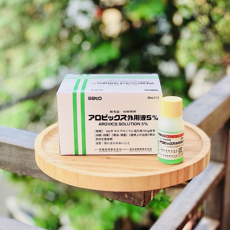 Tinh chất mọc tóc sato nhật bản - mọc tóc thảo dược sato giảm rụng tóc 30ml